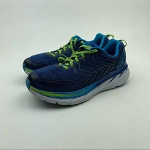 Hoka One One CLIFTON 4 Blue Running Sneakers Men’s Size 8.5